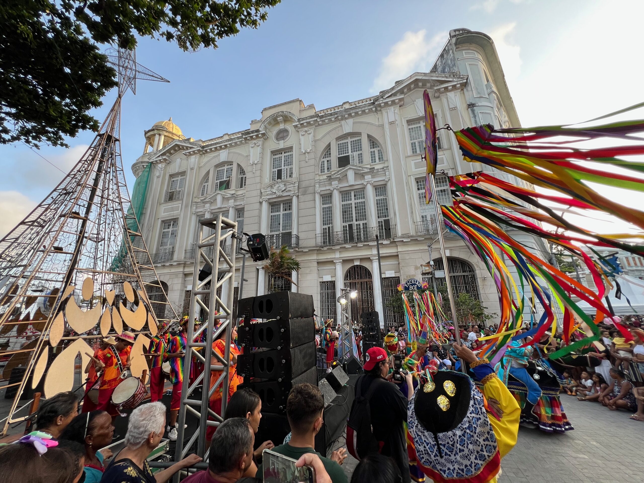 Street parade in Recife, Brazil during a Musical Getaways music journey